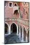 The Courtyard of the Collegium Maius of the Jagiellonski University in Krakow in Poland-wjarek-Mounted Photographic Print