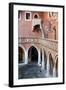 The Courtyard of the Collegium Maius of the Jagiellonski University in Krakow in Poland-wjarek-Framed Photographic Print