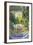 The Courtyard of the Sorolla House-Joaquín Sorolla y Bastida-Framed Giclee Print