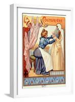 The Couturier, 1899-null-Framed Giclee Print