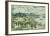 The Cove-Maurice Brazil Prendergast-Framed Giclee Print