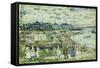 The Cove-Maurice Brazil Prendergast-Framed Stretched Canvas