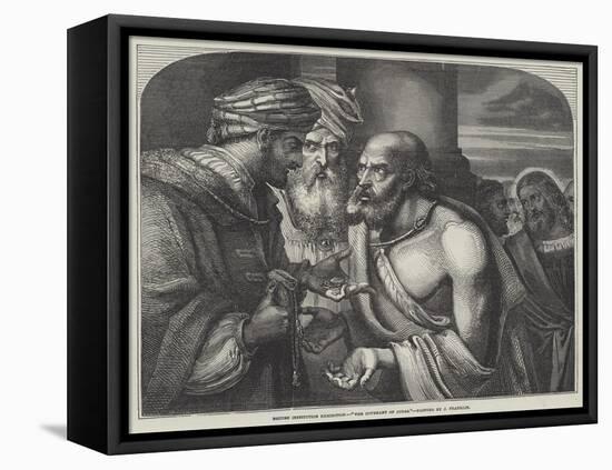 The Covenant of Judas-John Franklin-Framed Stretched Canvas