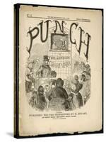 The Cover of the First Issue of Punch or the London Charivari-null-Stretched Canvas