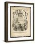 The Cover of the First Issue of Punch or the London Charivari-null-Framed Art Print