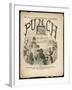 The Cover of the First Issue of Punch or the London Charivari-null-Framed Art Print