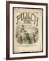 The Cover of the First Issue of Punch or the London Charivari-null-Framed Art Print