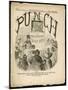 The Cover of the First Issue of Punch or the London Charivari-null-Mounted Art Print