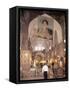 The Covered Bazaar, Isfahan, Iran, Middle East-Sergio Pitamitz-Framed Stretched Canvas