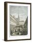 The Covered Market in Nantes, Ca 1850-Jules Voirin-Framed Giclee Print