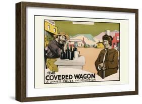 The Covered Wagon-null-Framed Art Print