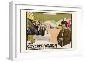 The Covered Wagon-null-Framed Art Print