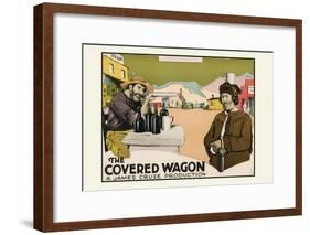 The Covered Wagon-null-Framed Art Print