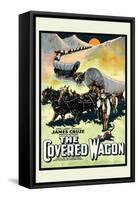 The Covered Wagon-null-Framed Stretched Canvas