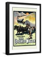 The Covered Wagon-null-Framed Art Print
