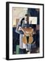 The Cow and the Violin, 1913-Kazimir Severinovich Malevich-Framed Giclee Print