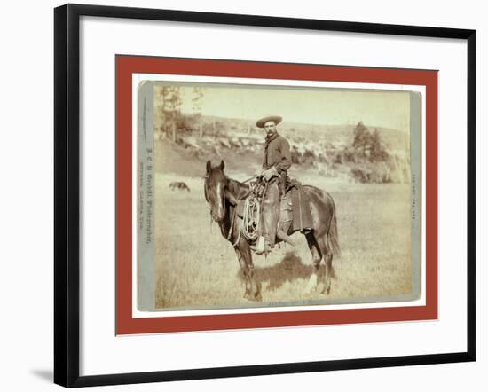 The Cow Boy-John C. H. Grabill-Framed Giclee Print