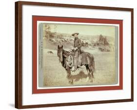 The Cow Boy-John C. H. Grabill-Framed Giclee Print