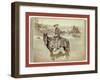 The Cow Boy-John C. H. Grabill-Framed Giclee Print