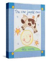 The Cow Jumped Over the Moon-Sophie Harding-Stretched Canvas