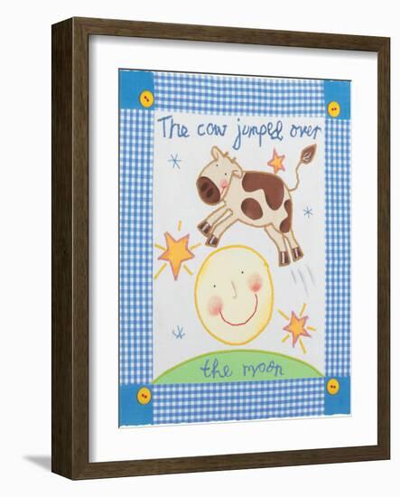 The Cow Jumped Over the Moon-Sophie Harding-Framed Premium Giclee Print