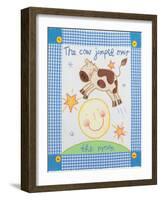 The Cow Jumped Over the Moon-Sophie Harding-Framed Art Print