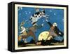 The Cow Jumps Over The Moon-Maud & Miska Petersham-Framed Stretched Canvas