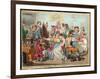 The "Cow Pock" or the Wonderful Effects of the New Inoculation, Satire on Jenner's Treatment-James Gillray-Framed Photographic Print