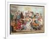 The "Cow Pock" or the Wonderful Effects of the New Inoculation, Satire on Jenner's Treatment-James Gillray-Framed Photographic Print