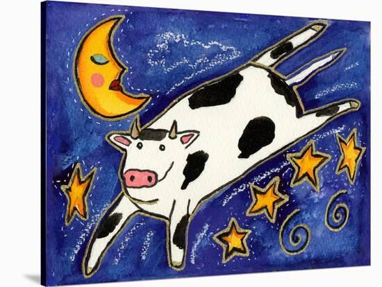 The Cow That Jumped over the Moon-Wyanne-Stretched Canvas