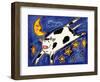 The Cow That Jumped over the Moon-Wyanne-Framed Premium Giclee Print