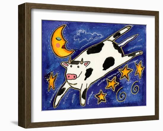 The Cow That Jumped over the Moon-Wyanne-Framed Giclee Print