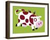 The Cow-Nathalie Choux-Framed Art Print