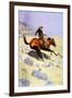 The Cowboy, 1902-Frederic Sackrider Remington-Framed Giclee Print