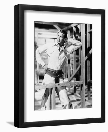 The Cowboy and the Lady, 1938-null-Framed Photographic Print