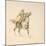 The Cowboy, C.1897 (W/C on Paper)-Frederic Remington-Mounted Giclee Print