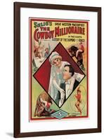 The Cowboy Millionaire Movie Tom Mix-null-Framed Poster