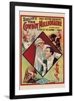 The Cowboy Millionaire Movie Tom Mix-null-Framed Art Print