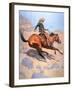 The Cowboy-Frederic Sackrider Remington-Framed Premium Giclee Print