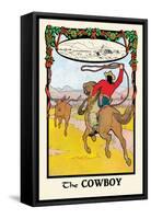 The Cowboy-H.o. Kennedy-Framed Stretched Canvas