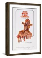 The Cowboys-null-Framed Art Print