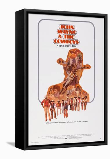 The Cowboys-null-Framed Stretched Canvas