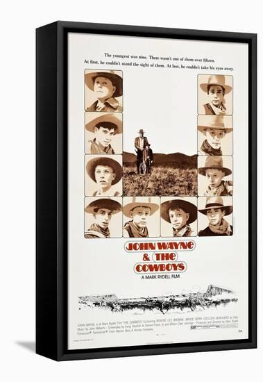 The Cowboys-null-Framed Stretched Canvas