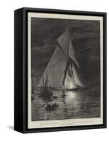 The Cowes Week, the Race for the Emperor's Challenge-Shield-William Lionel Wyllie-Framed Stretched Canvas