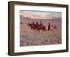 The Cowpunchers-Frederic Sackrider Remington-Framed Giclee Print