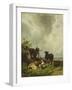 The Cows, 19Th Century-Friedrich Johann Voltz-Framed Giclee Print