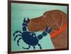 The Crab Choc-Stephen Huneck-Framed Premium Giclee Print