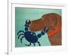 The Crab Choc-Stephen Huneck-Framed Giclee Print