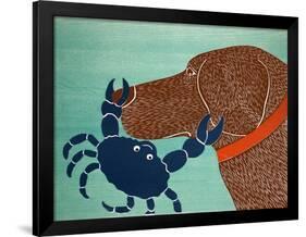 The Crab Choc-Stephen Huneck-Framed Giclee Print