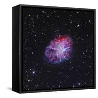 The Crab Nebula-Stocktrek Images-Framed Stretched Canvas